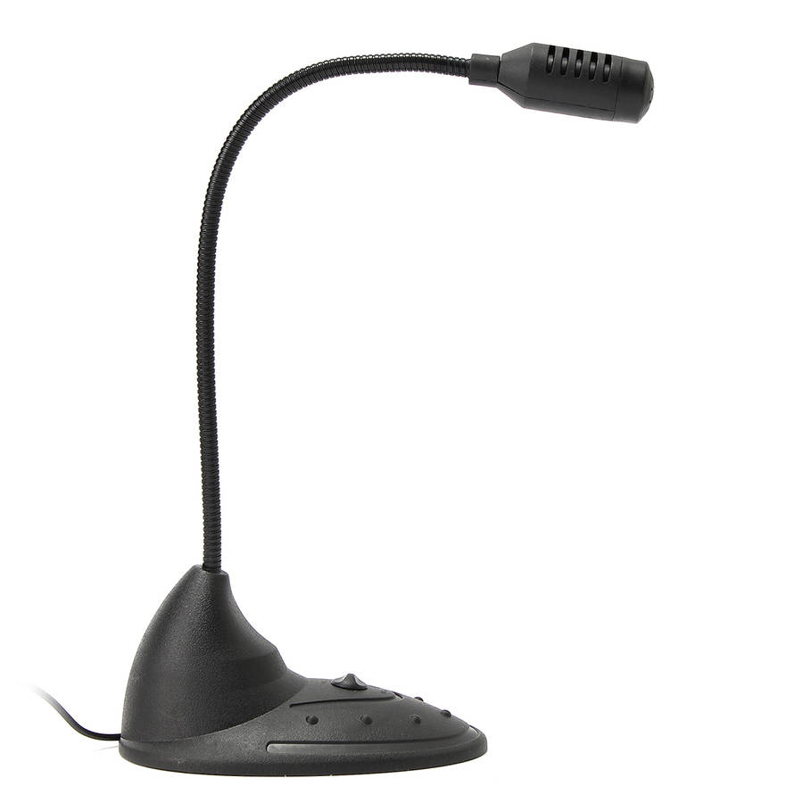 3.5mm Condenser Desktop Microphone MIC for PC Computer Laptop : Perfect Timing