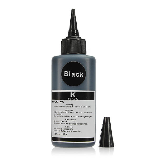 100ML Refill Ink for HP Canon Samsung Lexmark Epson Dell Brother Inkjet Printer