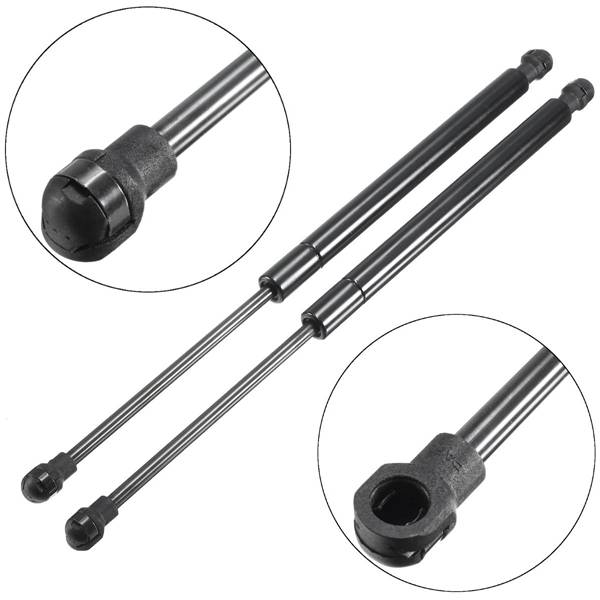 Car Front Hood Gas Lift Support Shock Strut Black 2Pcs for BMW E90 E91