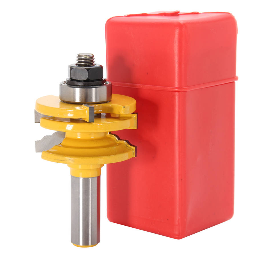 1/2 Inch Shank Slot Router Wood Milling Cutter Tongue Groove Router Bit