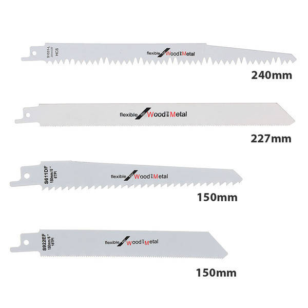 8pcs Reciprocating Saw Blades Wood Metal Cutter Blade