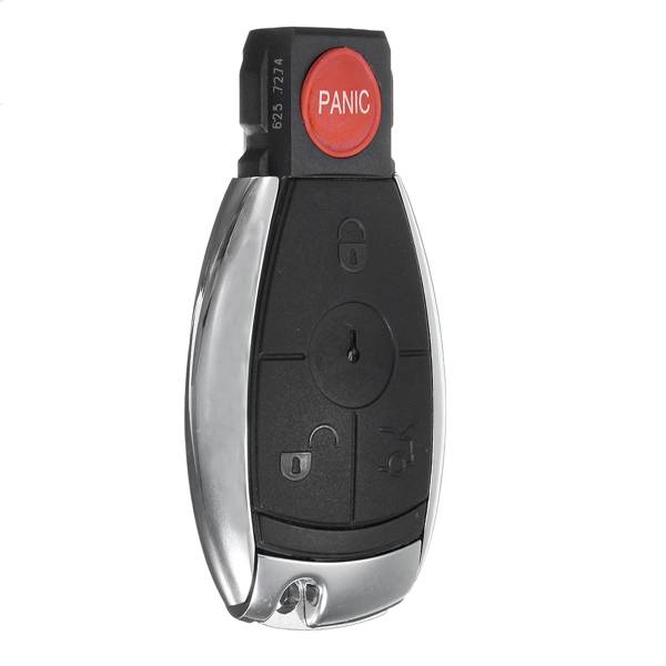 Car Remote Fob Shell Key Case Blade 4 Button for Mercedes Benz C/E/SL/CL/ML