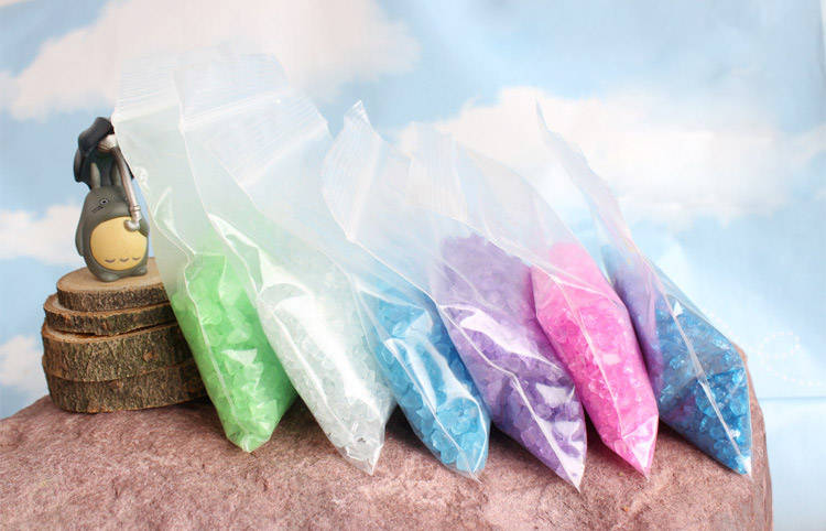 micro landscape colorful sand