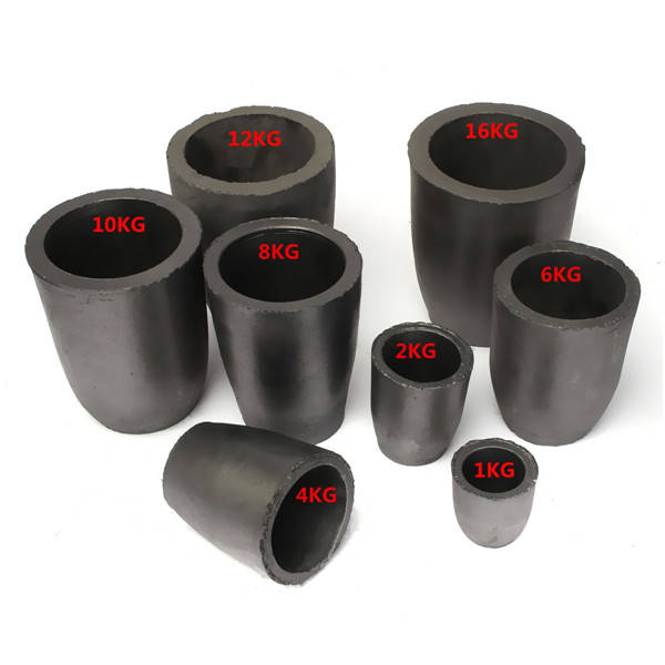 1-16kg Graphite Furnace Casting Foundry Crucible