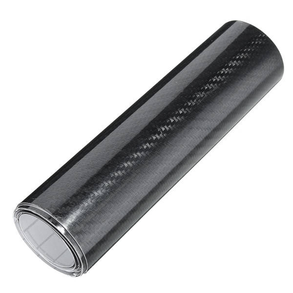 15cmx150cm 5D Carbon Fiber Vinyl Film Car Sticker Shinny Gloss Wrap Decal