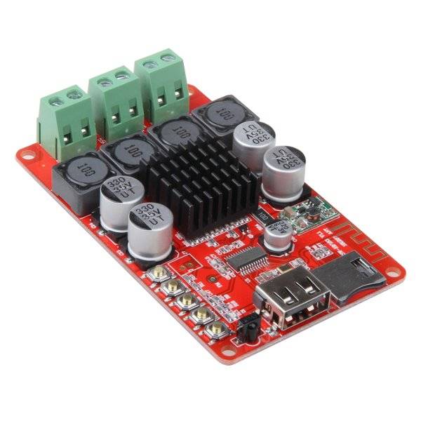 SANWU HF183 TPA3116 2X50W Digital Wireless Bluetooth Receiver Module Amplifier Board U Disk TF Car
