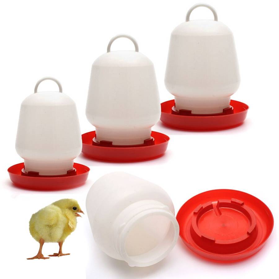 Pet Feeder Drinker Poultry Chick Hen Chicken Quail NEW Ducks Feeder Waterer Drinker Farm Tool