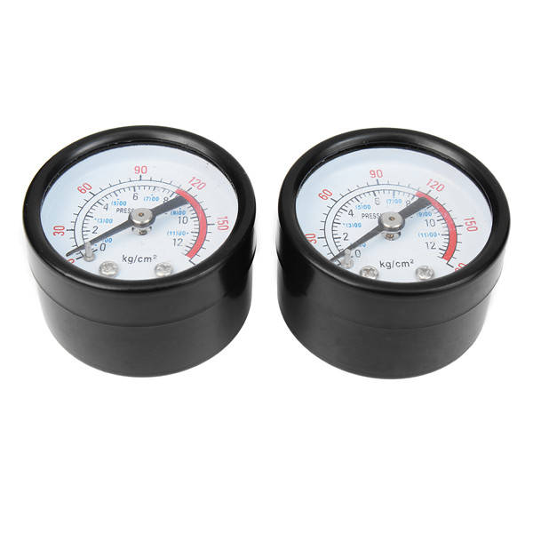 90-120PSI Air Compressor Pressure Switch Control Valve Manifold Regulator Gauge