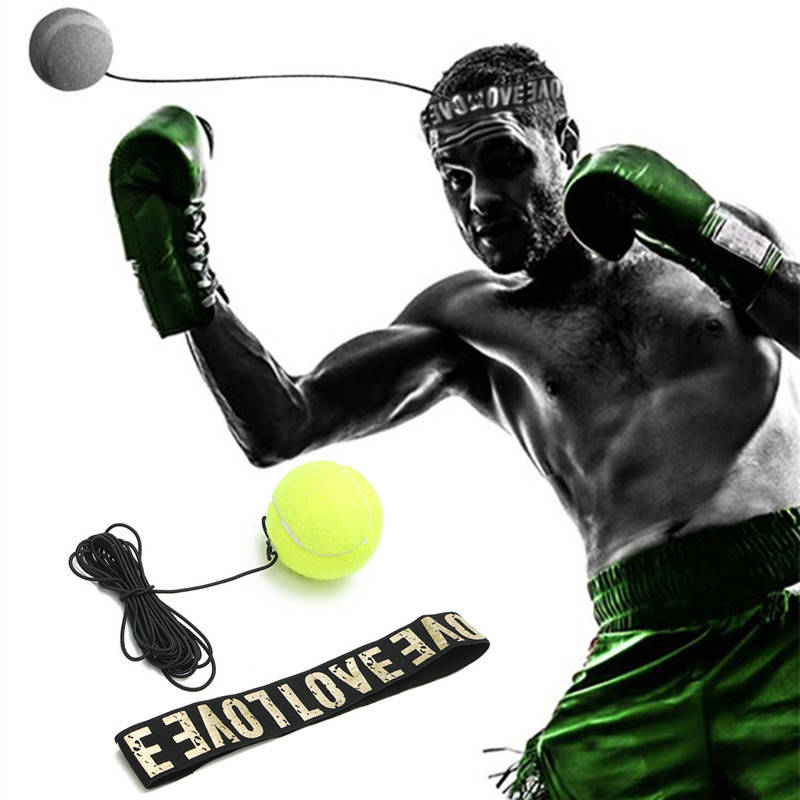 IPRee Fight Ball Boxing Speed Ball With Head Band For Reflex Speed Training Boxing Punch Exercise