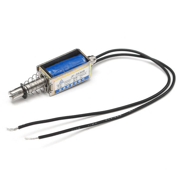 Excellway DC 12V 5N/10mm Push Pull Open Frame Mini Valve Solenoid Actuator Electromagnet