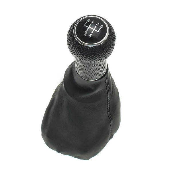 5-Speed Manual Gear Stick/Shift Gaiter Boot Lever Knob for VW POLO GOLF MK4 Bora
