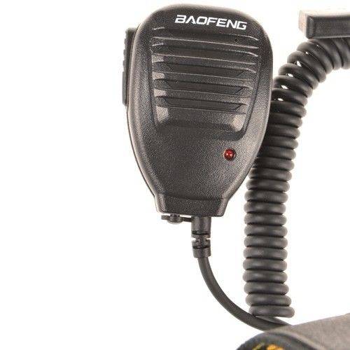 Two Way Radio Walkie Talkie 2 Pin Radio Handheld Microphone Speaker for Motorola BAOFENG PUXING
