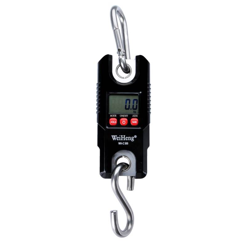 WH-C300 Mini 300Kg 100g Heavy Duty Hook Hanging Electronic Digital Scale Crane Weight Scale