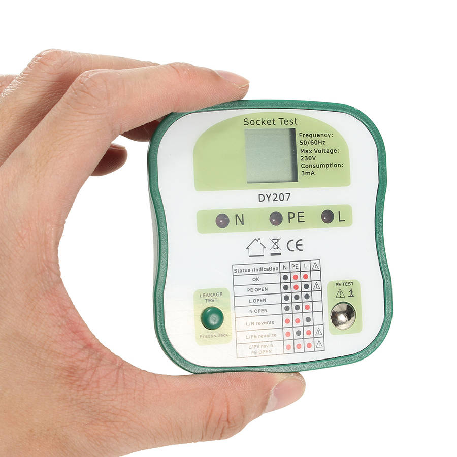 DY207 Electrical Socket Tester