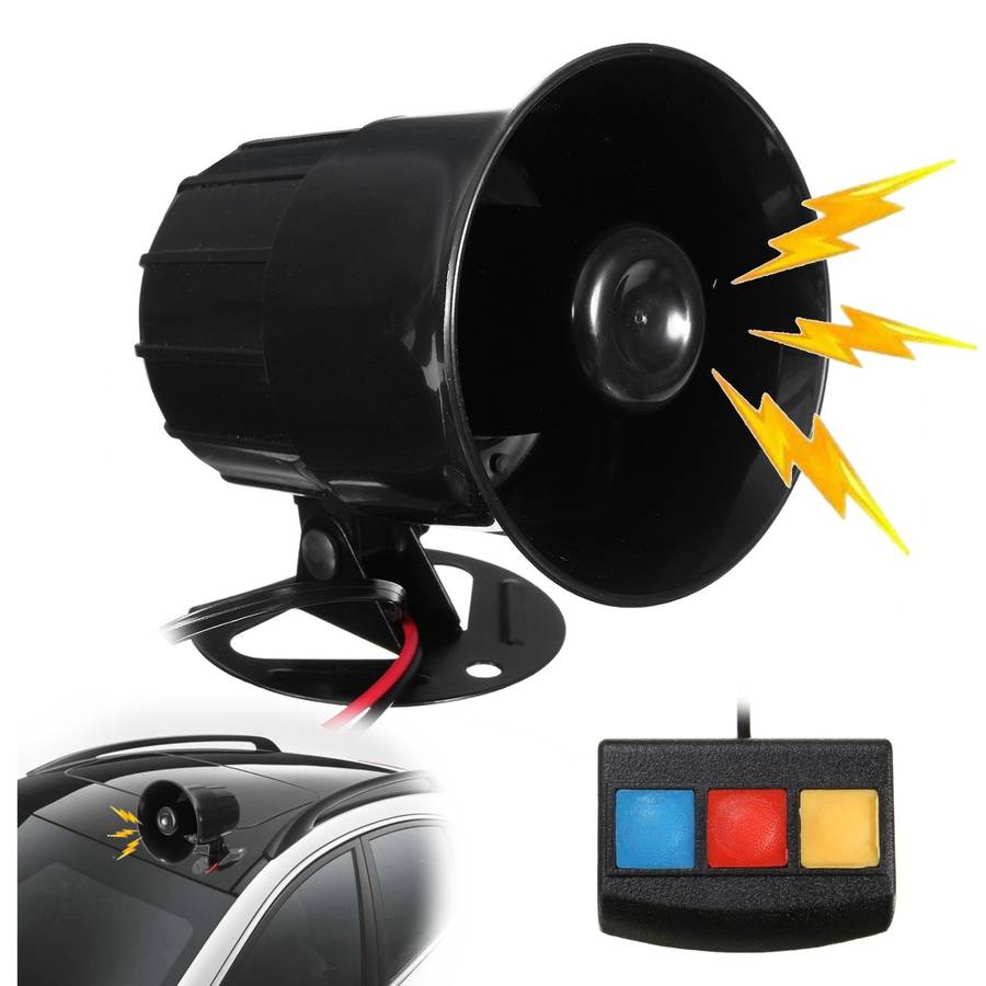 SUPER POWERFUL 12V ELECTRONIC SIREN HORN