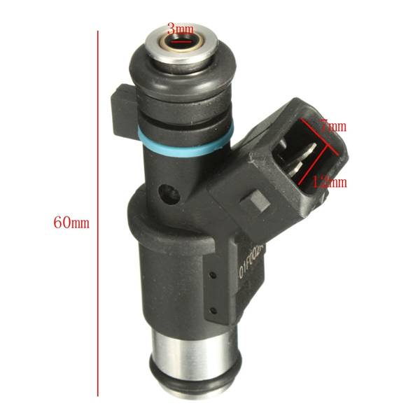 Petrol Fuel Injector for Peugeot 106 206 306 307 Partner Citroen Berlingo C2 C3