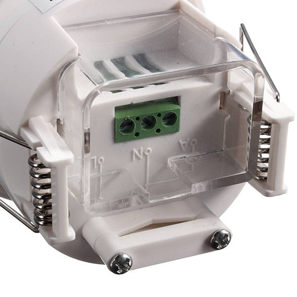 360 Degree Mini Recessed PIR Ceiling Motion Sensor Detector Switch