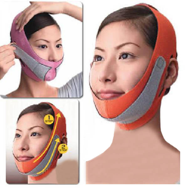 Nylon Face Slimming Belt Face Thining Mask Bandage   