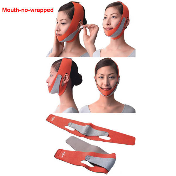 Nylon Face Slimming Belt Face Thining Mask Bandage   