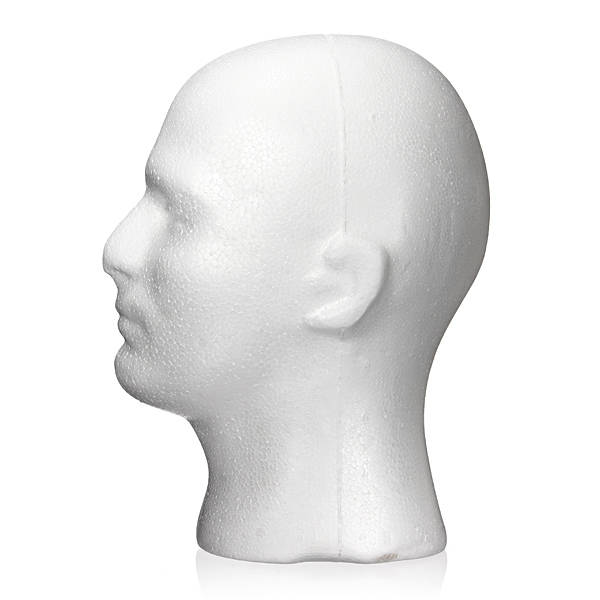Male Styrofoam Foam Mannequin Stand Model Display Head