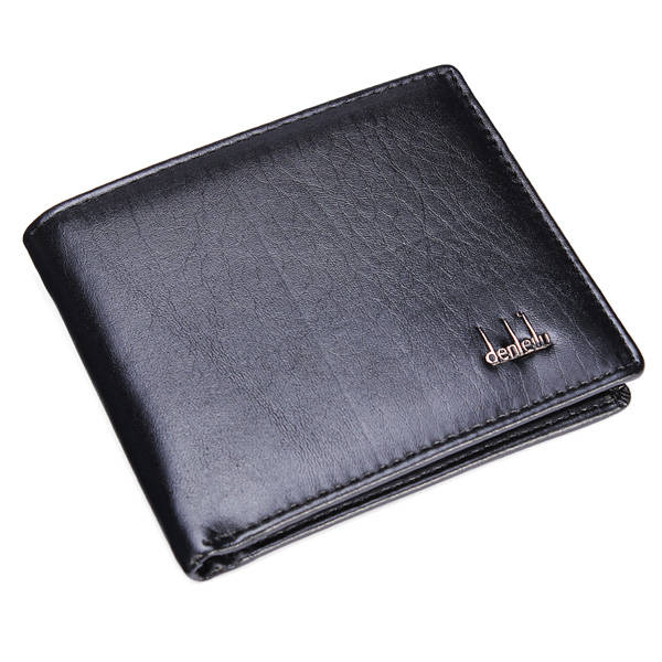 Men's Leather Business Wallet Pocket Card Clutch Bifold Slim Purse