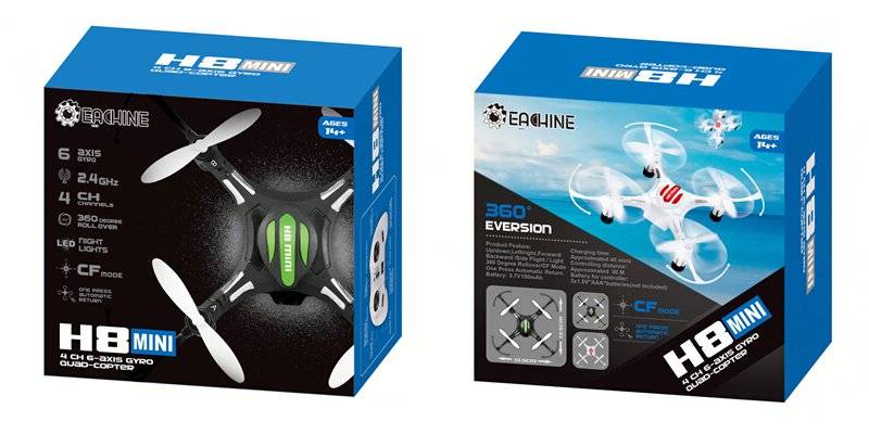 Eachine H8 Mini Headless Mode 2.4G 4CH 6 Axis RC Drone Quadcopter RTF