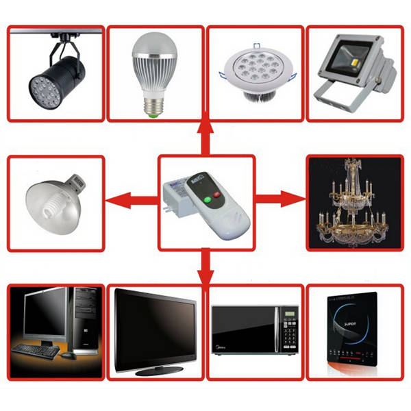 BSDE BLS018B 1CH Smart Digital Wireless Remote Control Switch RF Receiver for Home  Appliance