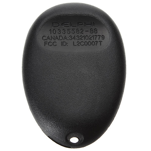 Chevrolet GMC Hummer Keyless Entry Remote Key Cover Shell