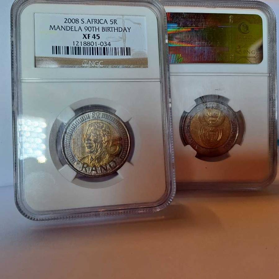 2008 South African 5R Mandela 90th Birthday