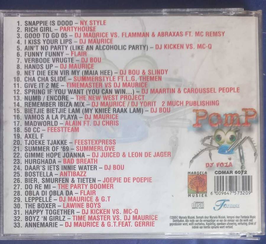 Pomp - DJ Voza cd