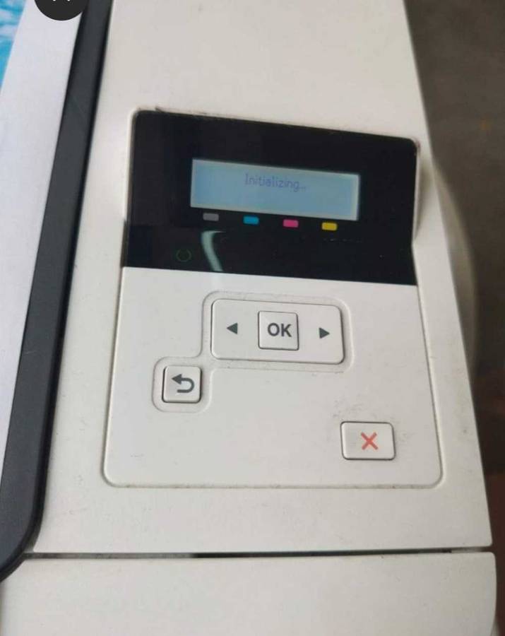 HP Color LaserJet Pro M252n USB & Ethernet Printer with New Toners - Second hand