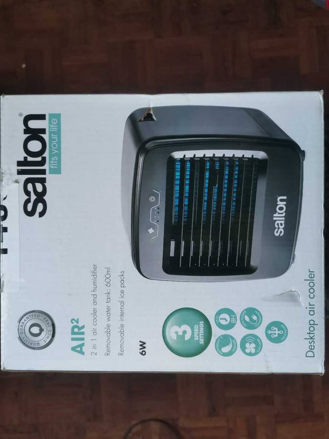 Salton USB Desktop Multifunction Air Cooler - 600ml