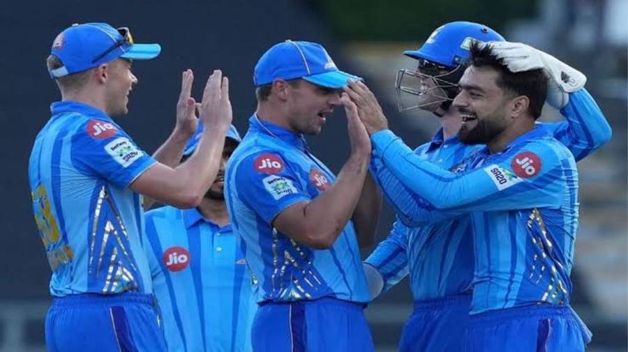 Cricket Jersey Signed by MI Cape Town Team 2022 Season