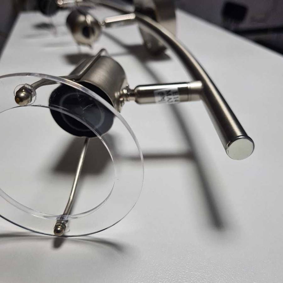 EUROLUX 3 FITTING CEILING SPOTLIGHT ONBAR CHROM S/CHROME
