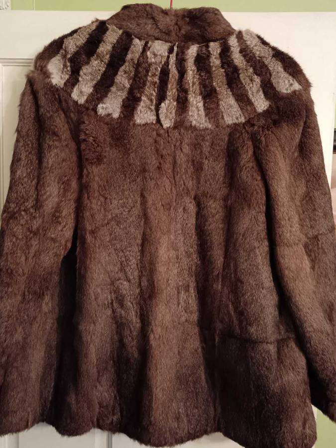 Vintage Mink 2 Tone Fur Jacket Made in Germany - Relisted Due to Non payment