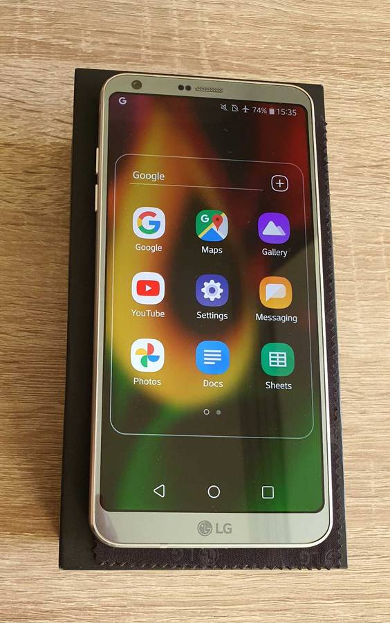 LG G6 Platinum 4/32GB, wide/Ultrawide camera R1325
