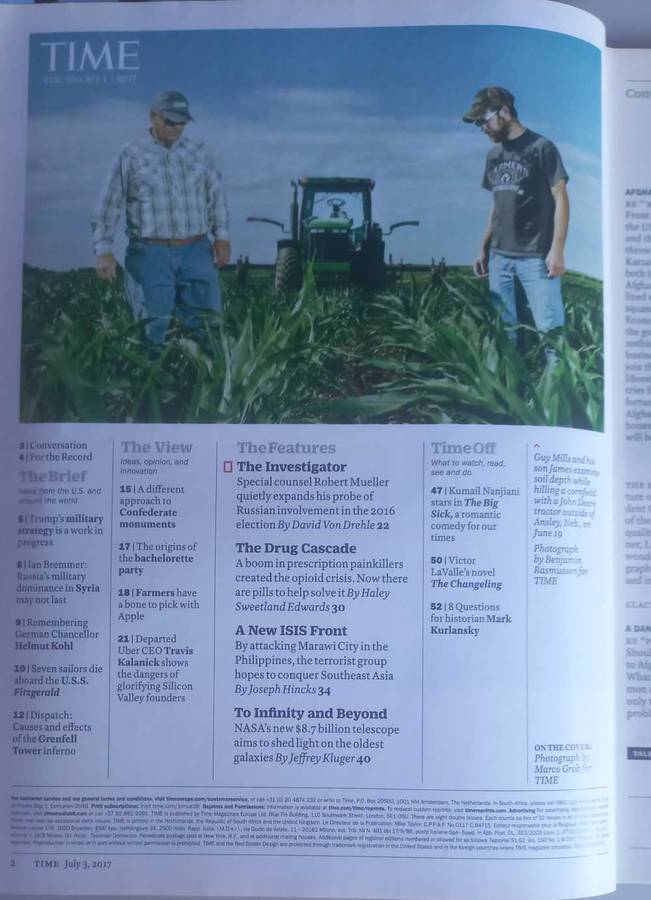 Time magazine July 3, 2017
