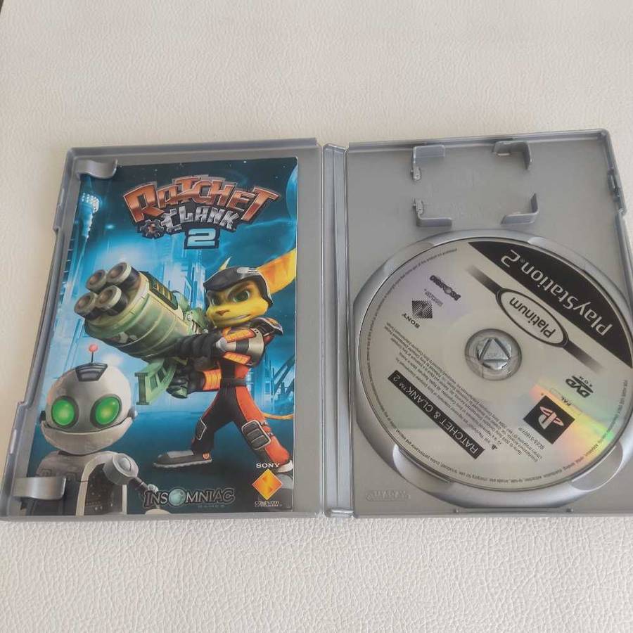 Ratchet and clank 2 Ps 2  Platinum Pal