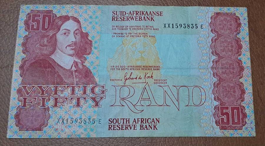 Vyftig Rand *XX Replacement GPC de Kock XX1593835E