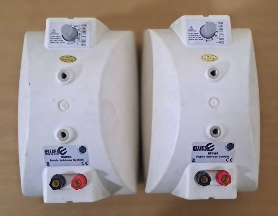 Ellies Coaxial 100v wall mount Speaker set of 2