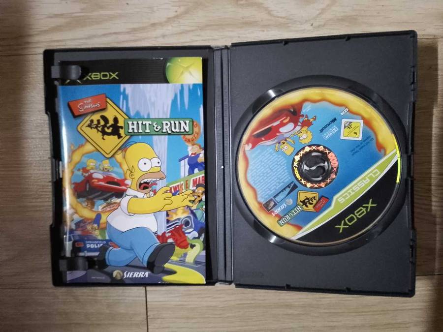 Simpsons hit and run Xbox (OG)