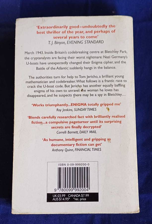Enigma by Robert Harris