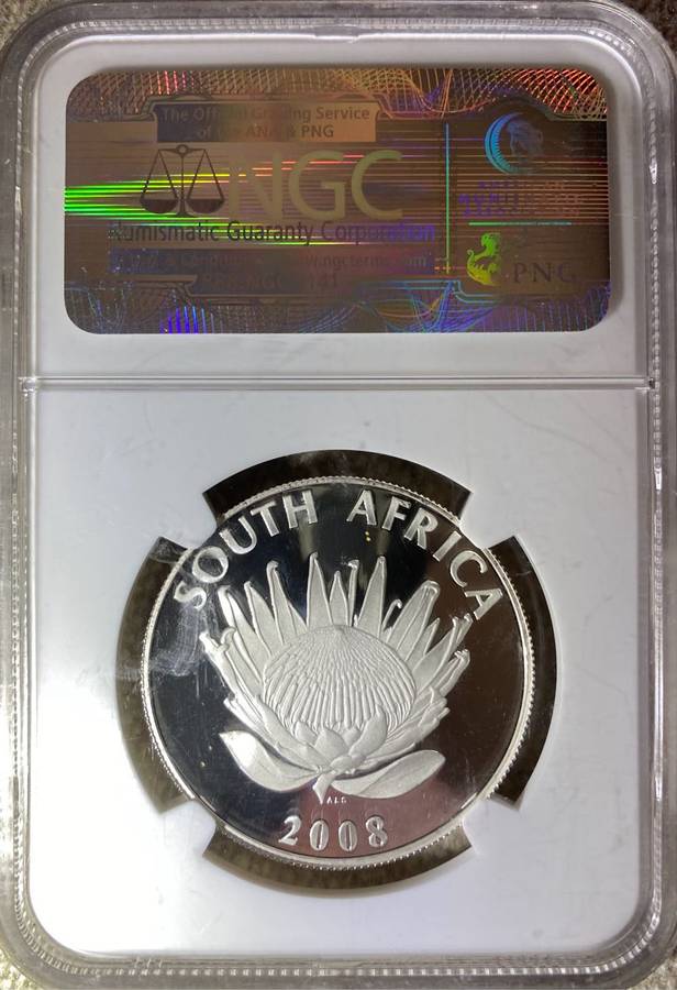 2008 SOUTH AFRICA MAHATMA GANDHI ONE RAND