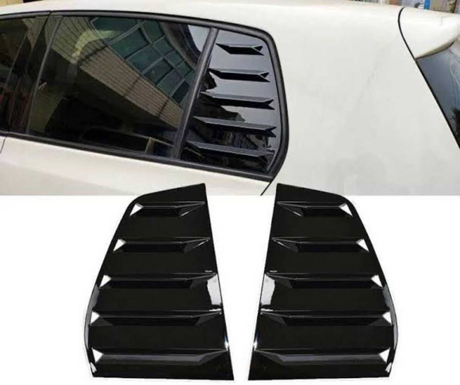 VW Golf 6 Rear Side Window Louvers