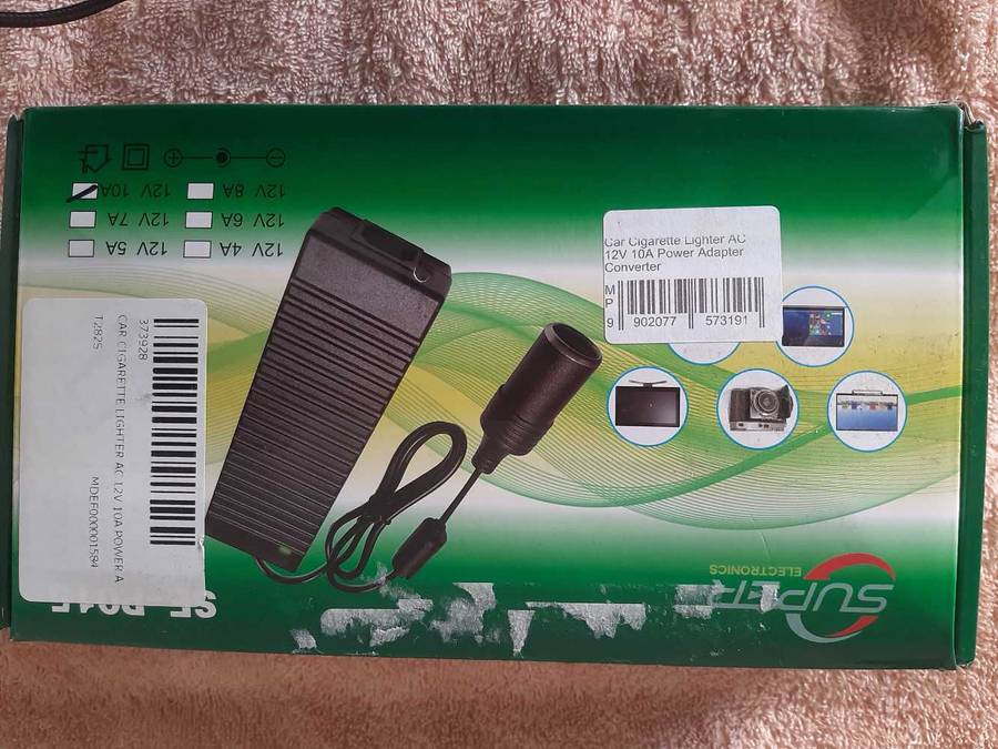 Car Cigarette Lighter AC 12V 10A Power Adapter Converter