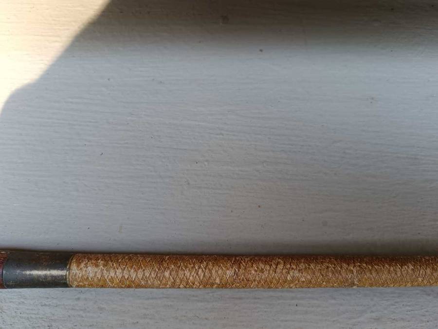 Antique Riding Crop with Antler Handle