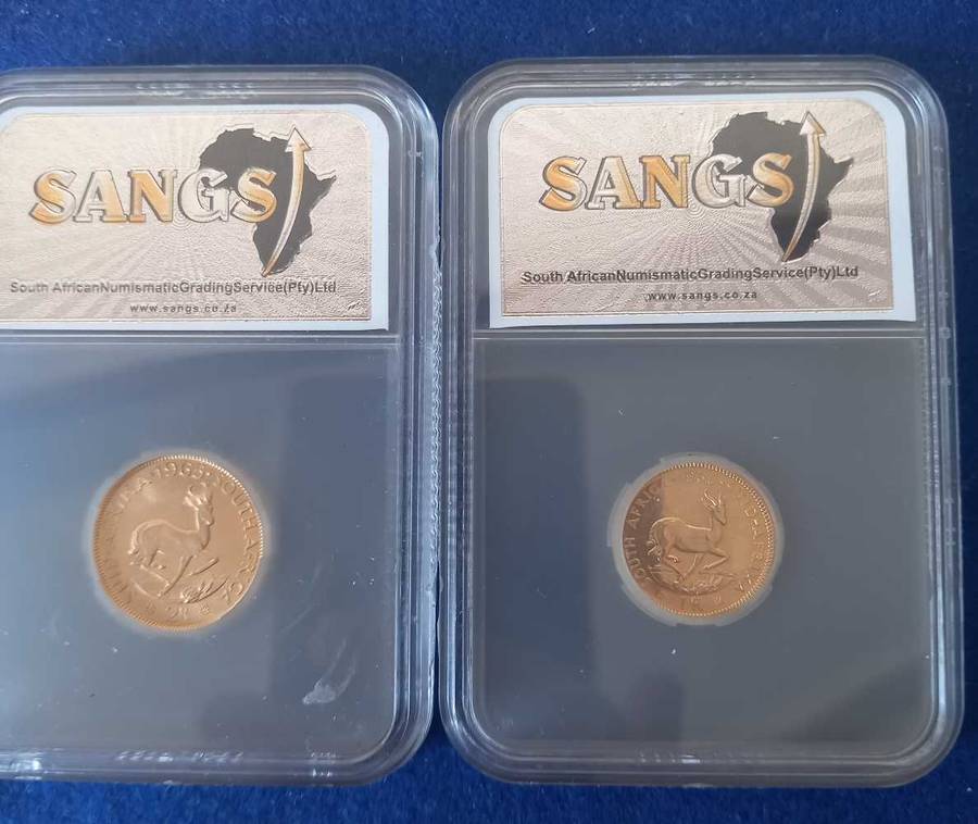 THE 1965 GOLD PROOF R2 & R1