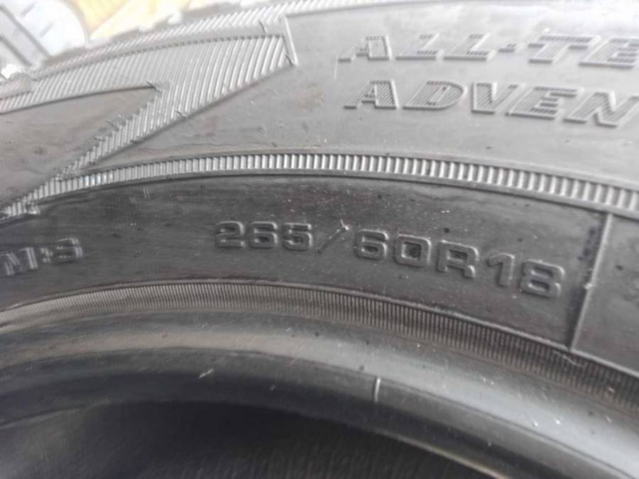 265/60/18 Goodyear Wranglar AT. Great Condition