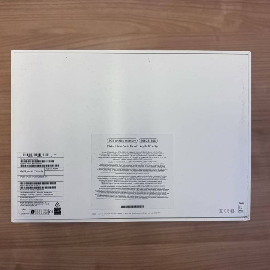 MacBook Air 13-inch | Apple M1 chip | 256GB - Space Grey-