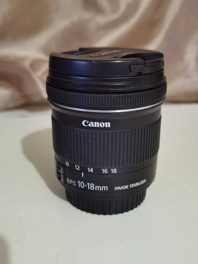 Canon EFS 10-18mm IS STM ultrawide lens